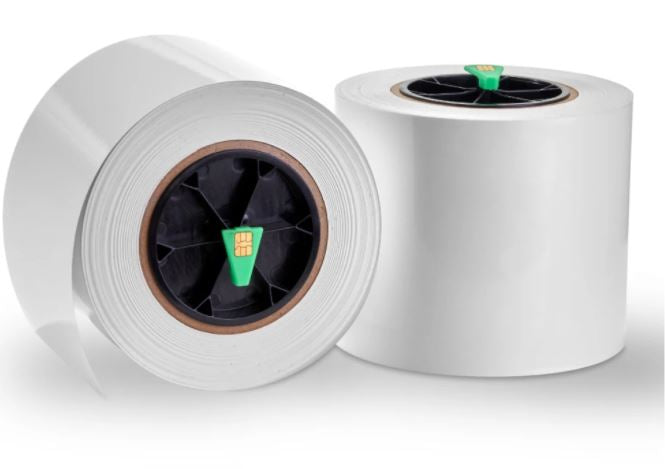 Standard Gloss BOPP Roll for IColor 250 - Non Die Cut (4.72 in X 150) ft) (121mm x 46m) 1 Pack