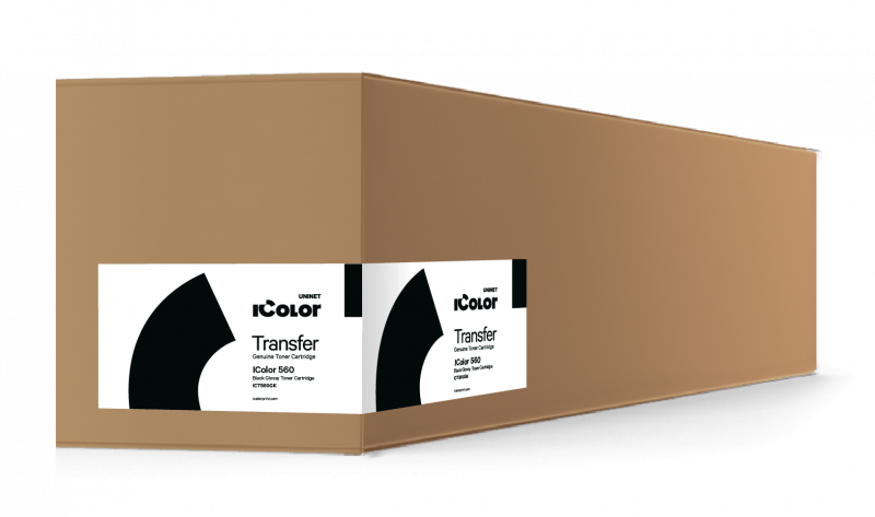 IColor 560 Glossy Black Toner Cartridge for Underprint Applications (7,000 pages)