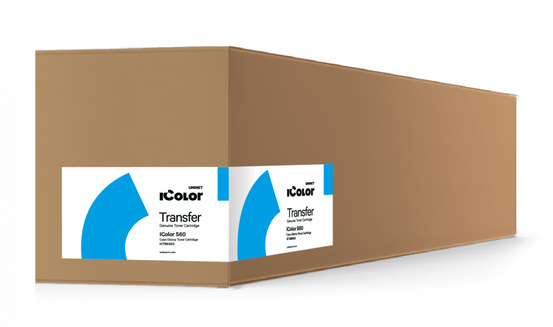IColor 560 Glossy Cyan Toner Cartridge for Underprint Applications (7,000 pages)