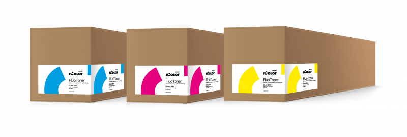 IColor 560 Fluorescent CMY toner cartridge kit (7,000 pages)